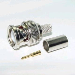 BNC Male Crimp Type RG-6/U (3 pcs.) - Cable Enterprise