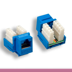 Cat.5E Keystone Jack Choose Color - Cable Enterprise