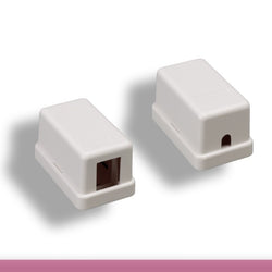 Surface Mount Box Keystone White - Cable Enterprise