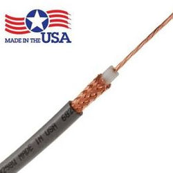 RG-8X (Mini-8) Low-Loss-High-Flex 50-Ohm Coaxial Cable  1000FT.