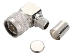 N Crimp Right Angle 400 Cable - Cable Enterprise 