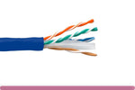 Cat6 Ethernet Bulk Cable - Solid, 550Mhz, UTP, CMR, Riser Rated, Pure Bare Copper Wire, 23AWG - Cable Enterprise 