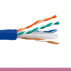 Cat6 Ethernet Bulk Cable - Solid, 550Mhz, UTP, CMR, Riser Rated, Pure Bare Copper Wire, 23AWG - Cable Enterprise 