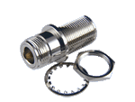N Type coax connector Double Female Bulkhead - Cable Enterprise 